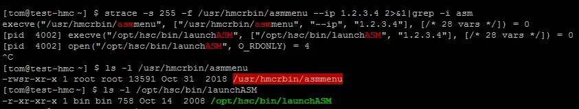 ptrace command