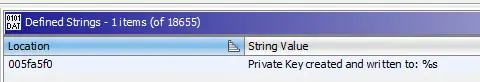 searching for strings
